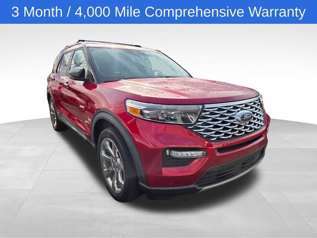 Certified 2020 Ford Explorer Platinum w/ Premium Technology Package AWD/4WD image 1