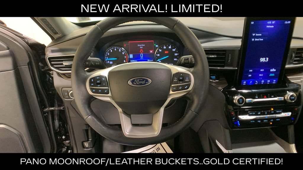 Certified 2023 Ford Explorer Limited w/ Limited Technology Package AWD/4WD image 38