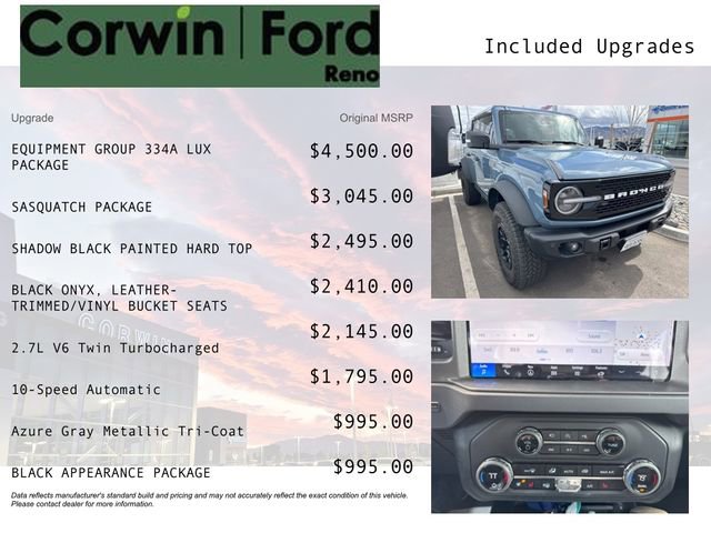 Certified 2025 Ford Bronco Badlands image 3