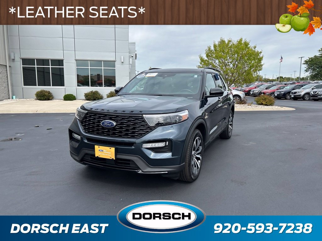 Certified 2023 Ford Explorer ST-Line w/ Class IV Trailer Tow Package