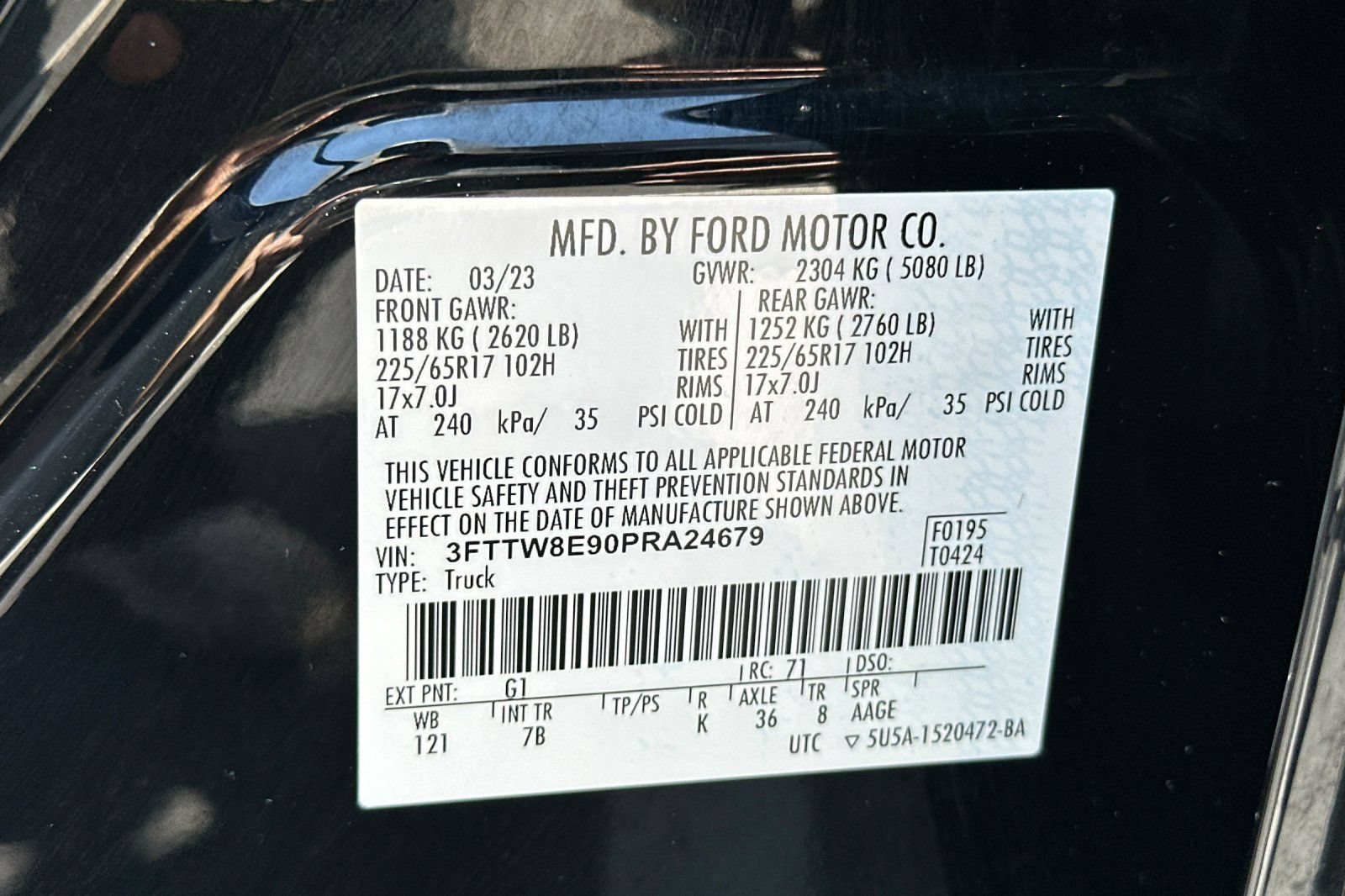 Certified 2023 Ford Maverick XLT FWD image 27