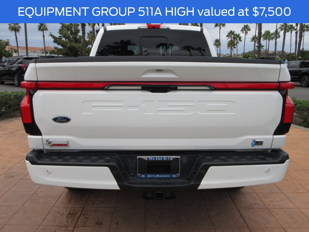 Certified 2023 Ford F150 Lightning Lariat w/ Equipment Group 511A High AWD/4WD image 3