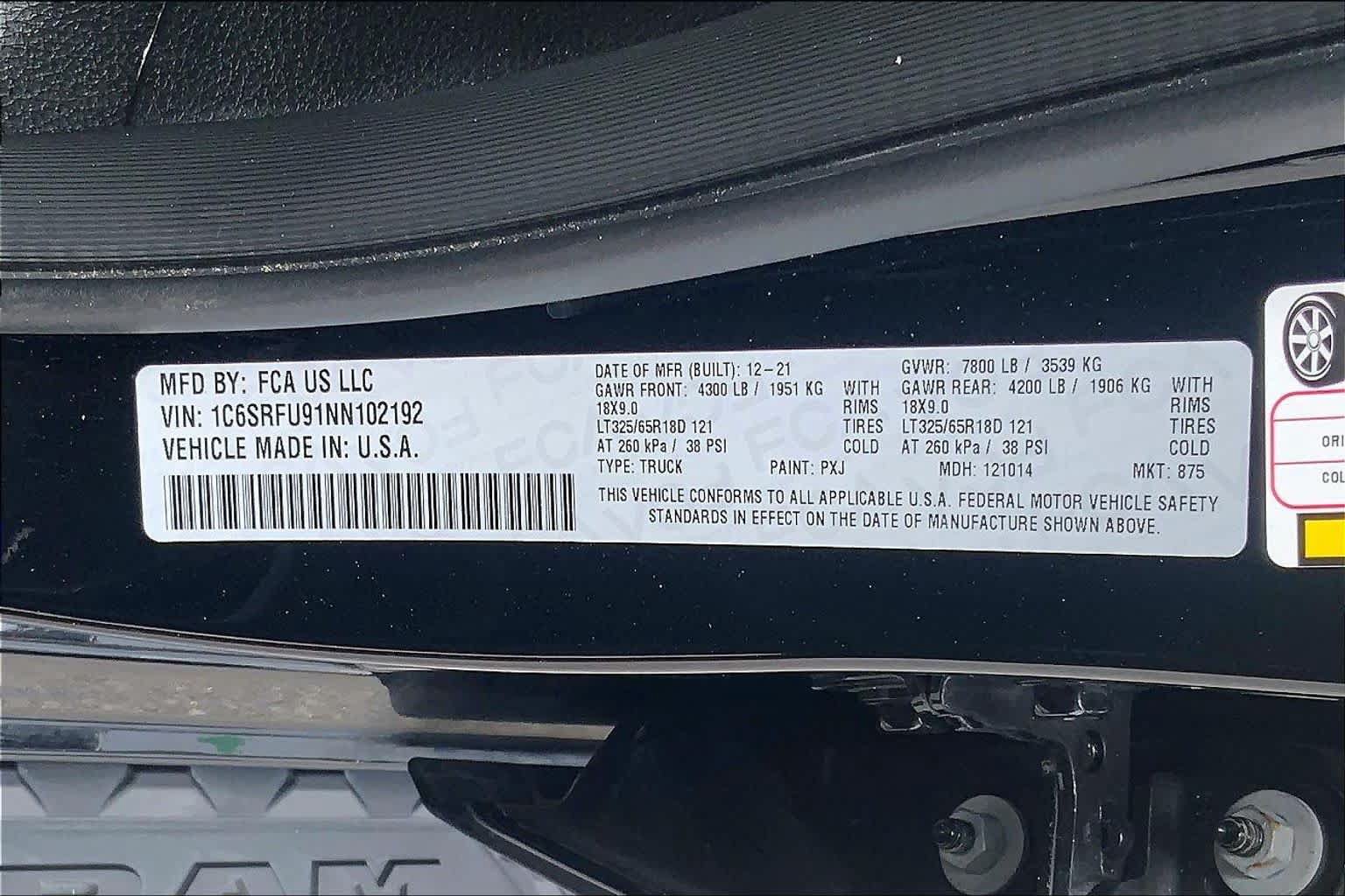 Used 2022 RAM 1500 TRX w/ TRX Level 2 Equipment Group AWD/4WD image 32