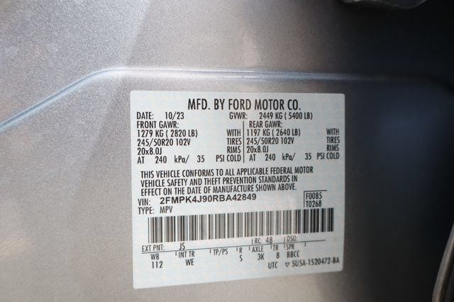 Certified 2024 Ford Edge ST-Line AWD/4WD image 40