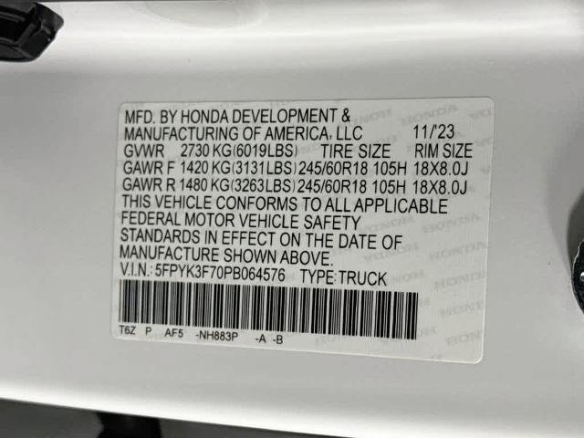 Used 2023 Honda Ridgeline RTL-E image 23