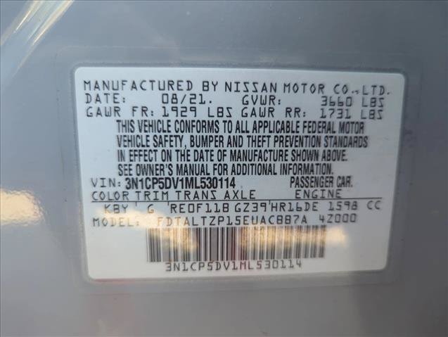 Used 2021 Nissan Kicks SR w/ SR Premium Package FWD image 26