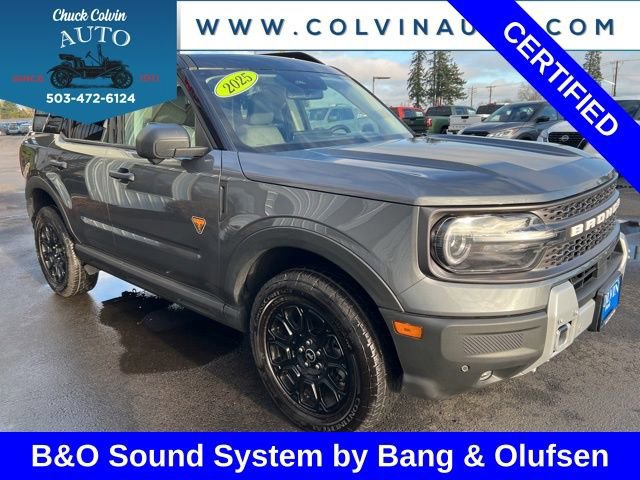 Certified 2025 Ford Bronco Sport Badlands w/ Badlands Tech Package image 10