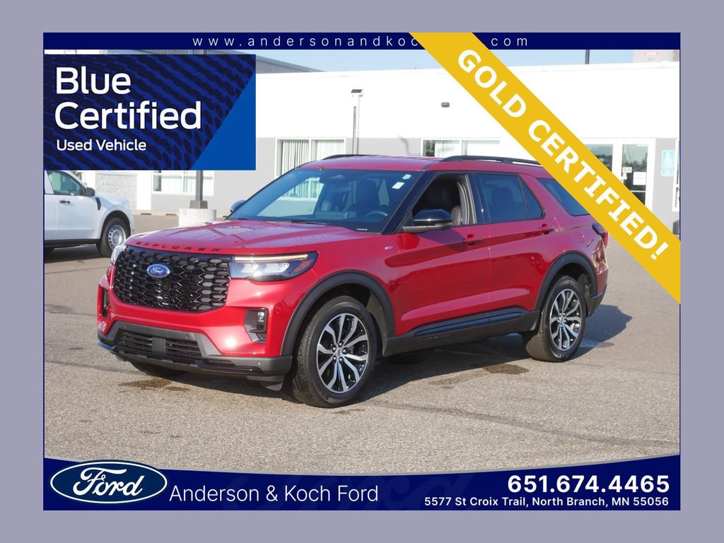 Certified 2025 Ford Explorer ST-Line AWD/4WD video 1