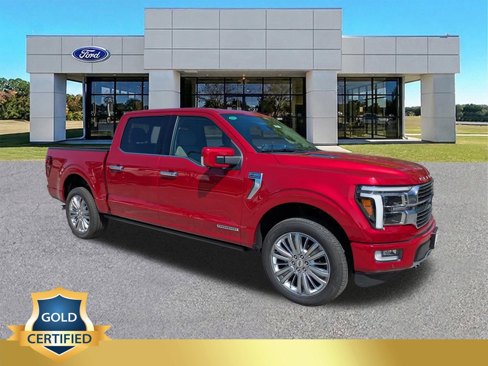 Certified 2025 Ford F150 Platinum w/ Equipment Group 703A Plus AWD/4WD image 1