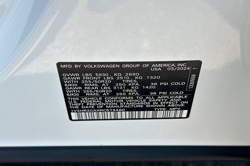 Used 2024 Volkswagen Atlas SE AWD/4WD image 33