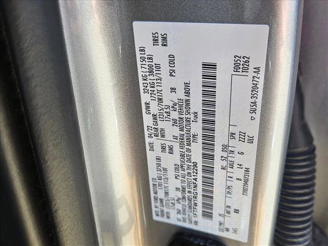 Certified 2022 Ford F150 Raptor w/ Equipment Group 801A High image 26