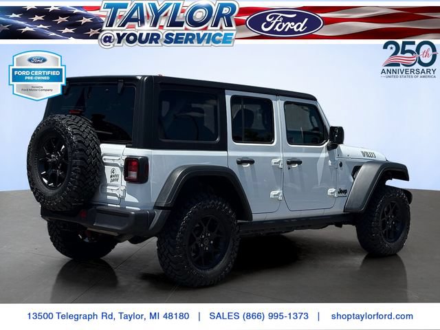 Used 2025 Jeep Wrangler Unlimited Sport AWD/4WD image 3