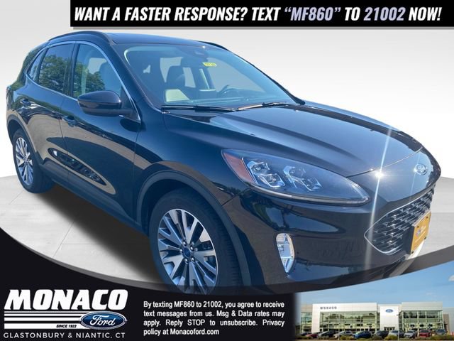 Certified 2022 Ford Escape Titanium w/ Class II Trailer Tow Package AWD/4WD 360° Tour