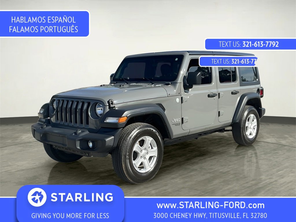 Used 2019 Jeep Wrangler Unlimited Sport image 1