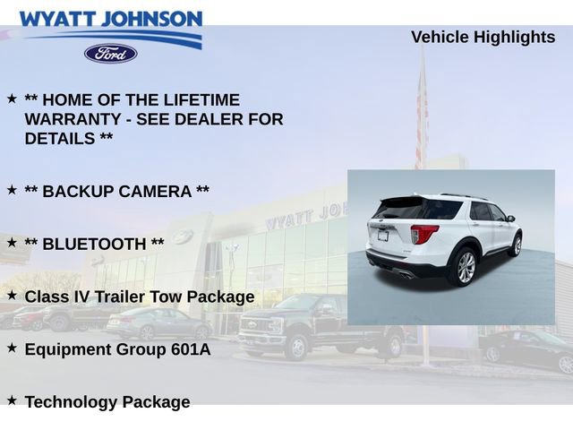 Certified 2023 Ford Explorer Platinum w/ Technology Package AWD/4WD image 5