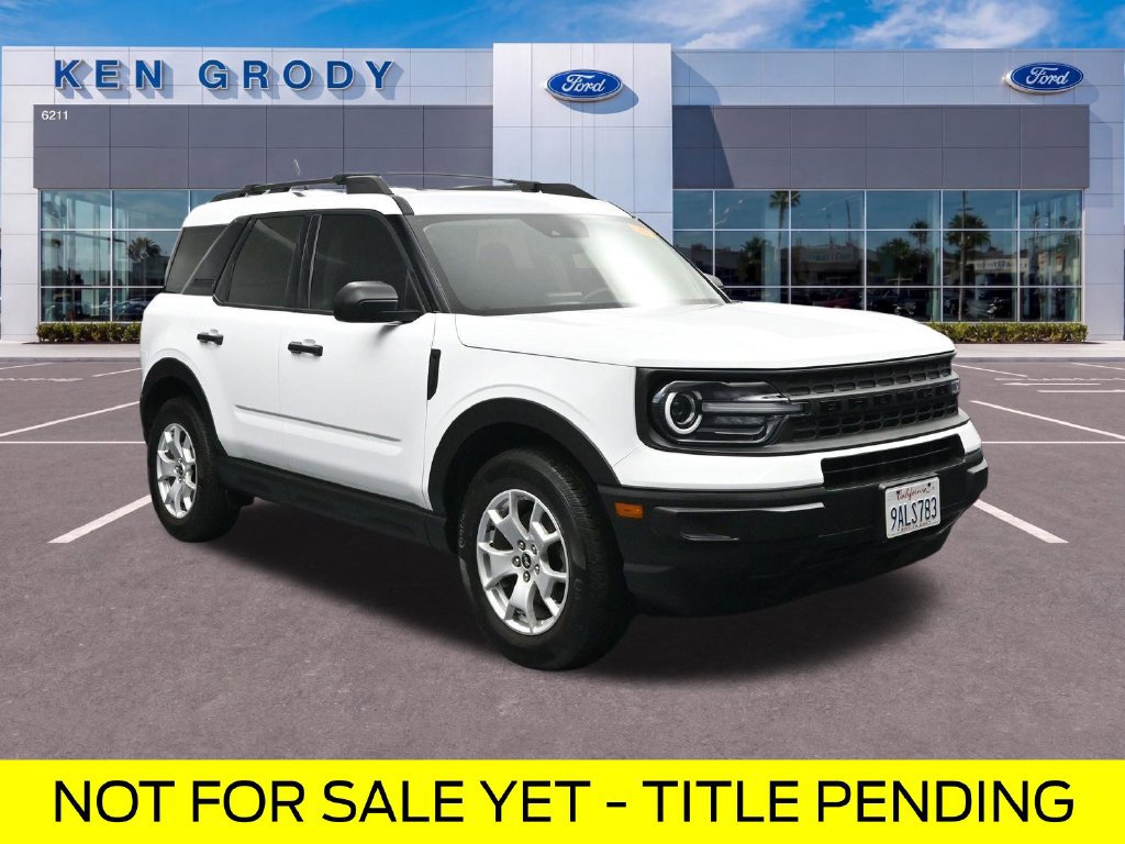 Certified 2022 Ford Bronco Sport