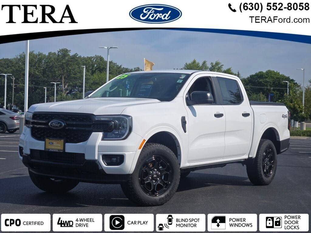 Certified 2025 Ford Ranger XLT w/ Black Appearance Package