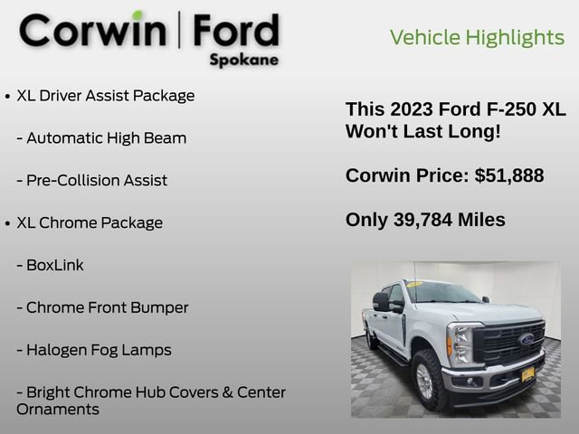 Certified 2023 Ford F250 XL w/ XL Driver Assist Package image 7