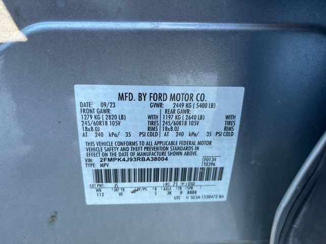 Certified 2024 Ford Edge SEL AWD/4WD image 28