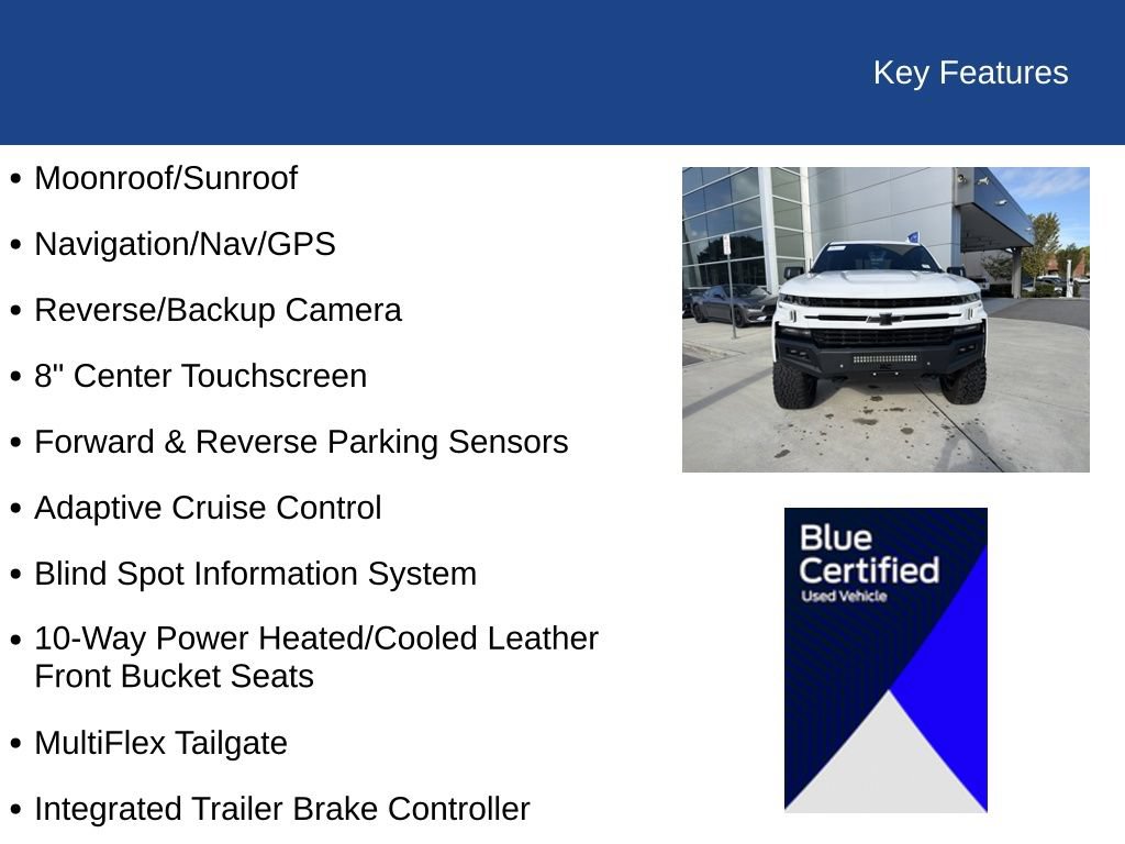 Used 2022 Chevrolet Silverado 1500 LTZ w/ LTZ Premium Package AWD/4WD image 33