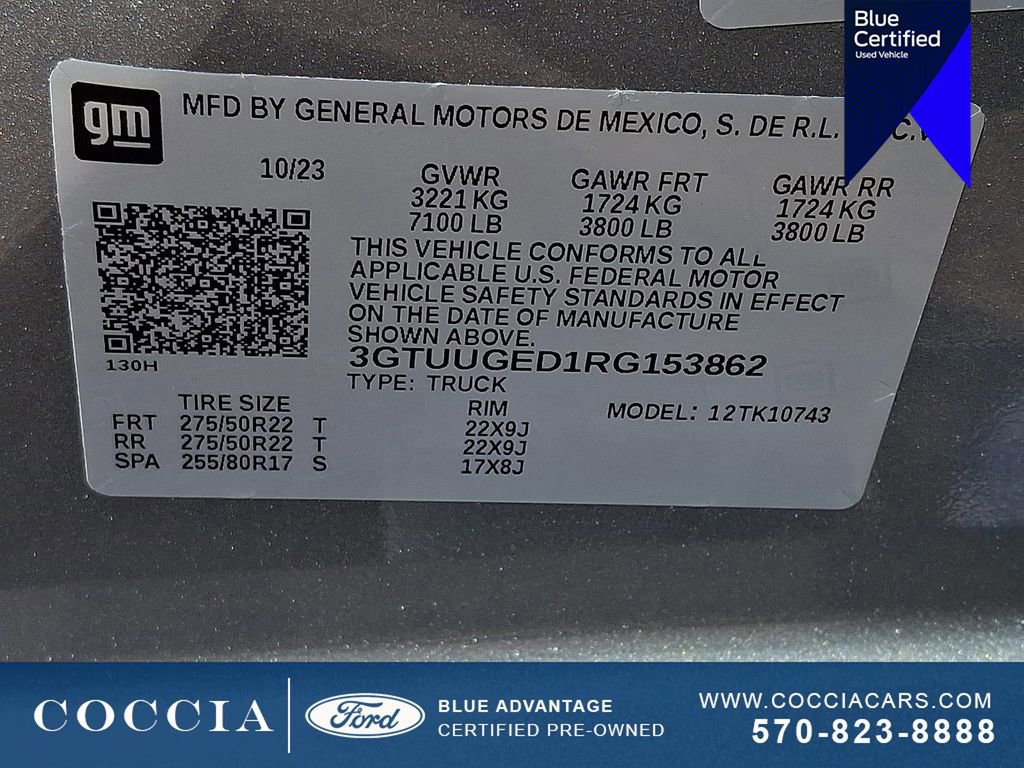 Used 2024 GMC Sierra 1500 Denali w/ Technology Package image 27