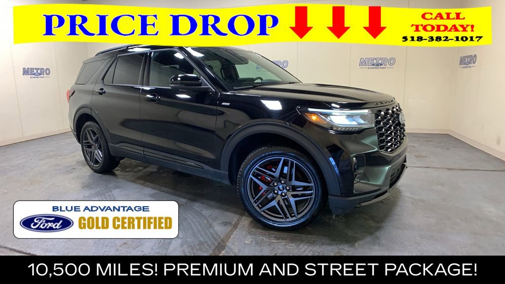 Certified 2025 Ford Explorer ST-Line w/ Premium Package AWD/4WD video 1