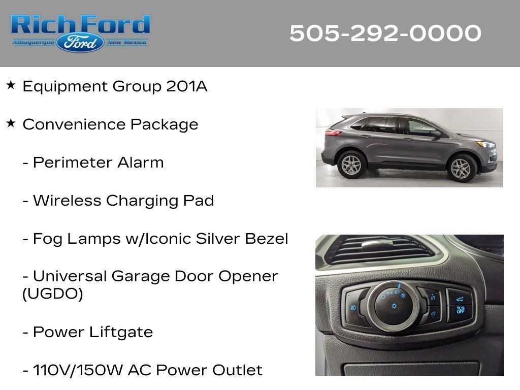 Certified 2024 Ford Edge SEL w/ Convenience Package AWD/4WD image 12