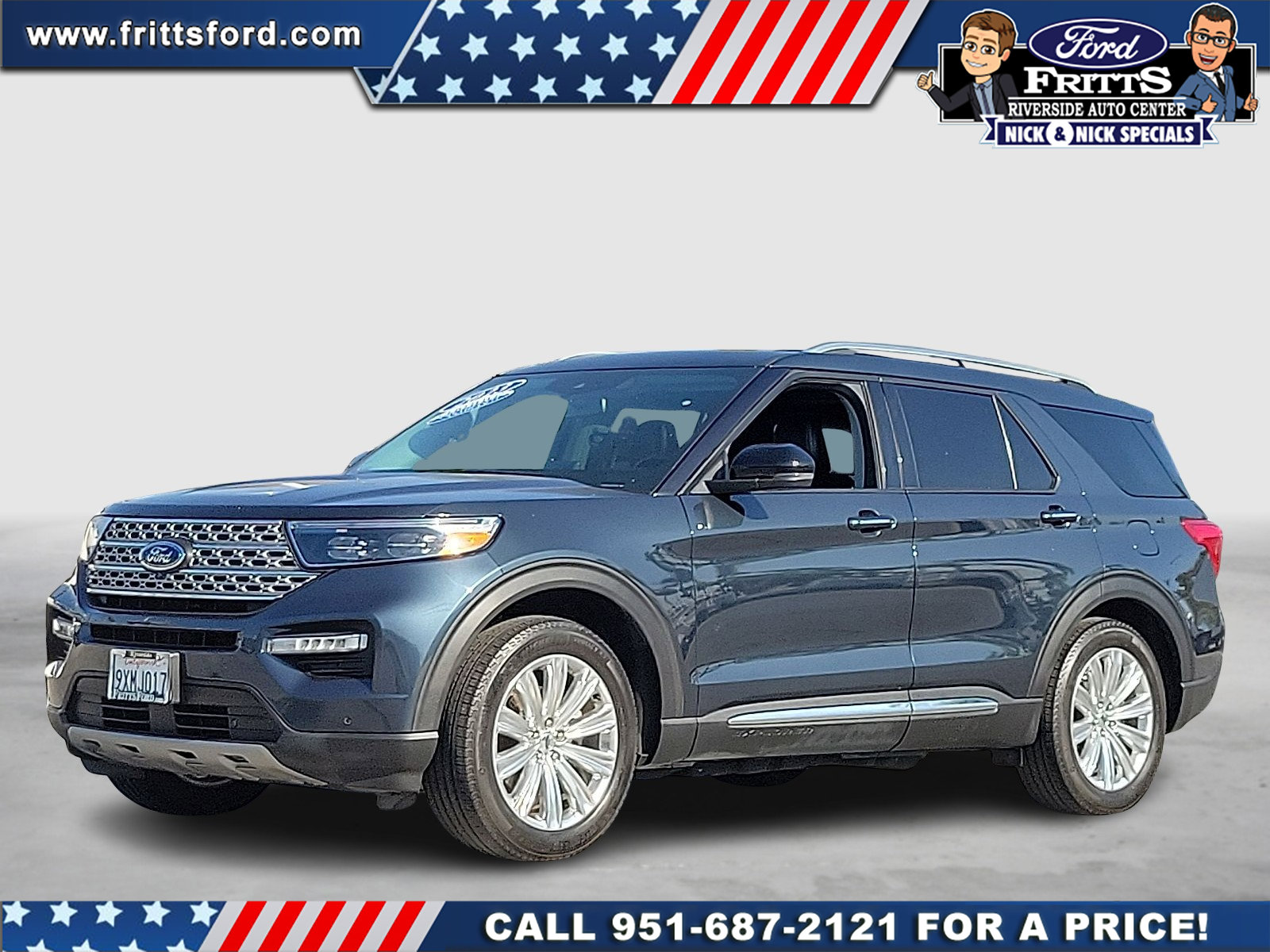 Certified 2023 Ford Explorer Limited w/ Limited Technology Package