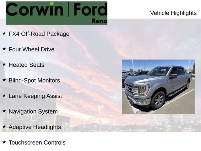 Certified 2021 Ford F150 XLT w/ Equipment Group 302A High AWD/4WD image 7