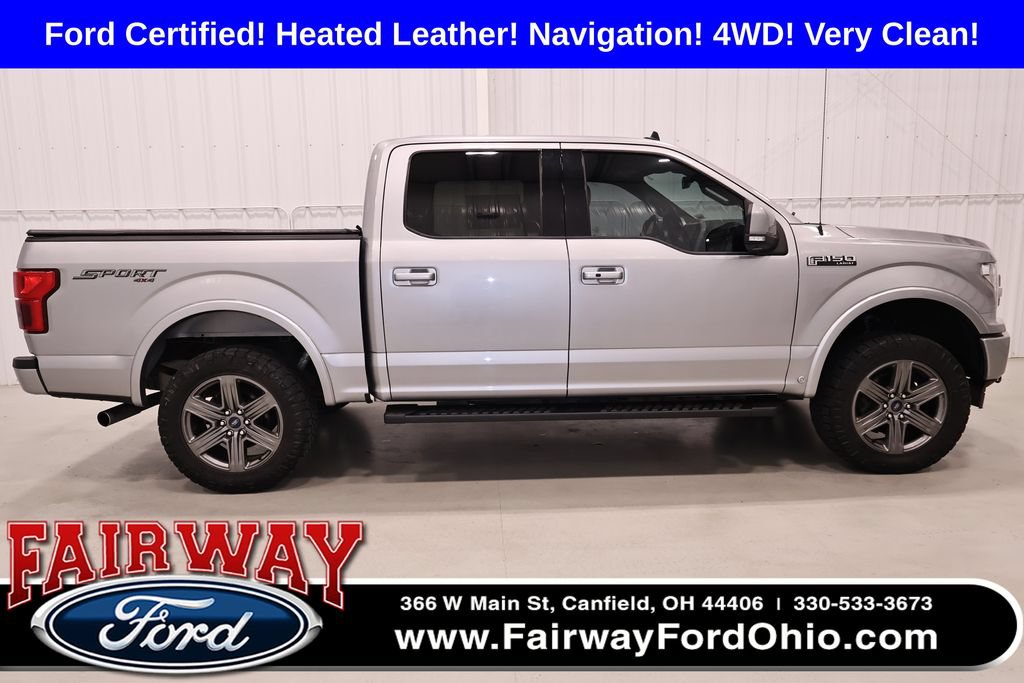 Certified 2020 Ford F150 Lariat w/ Equipment Group 502A Luxury