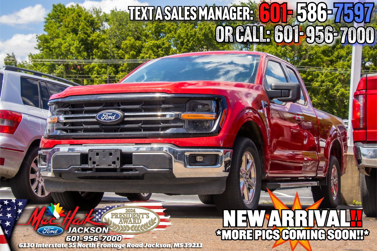 Certified 2024 Ford F150 XLT w/ Tow/Haul Package RWD image 1
