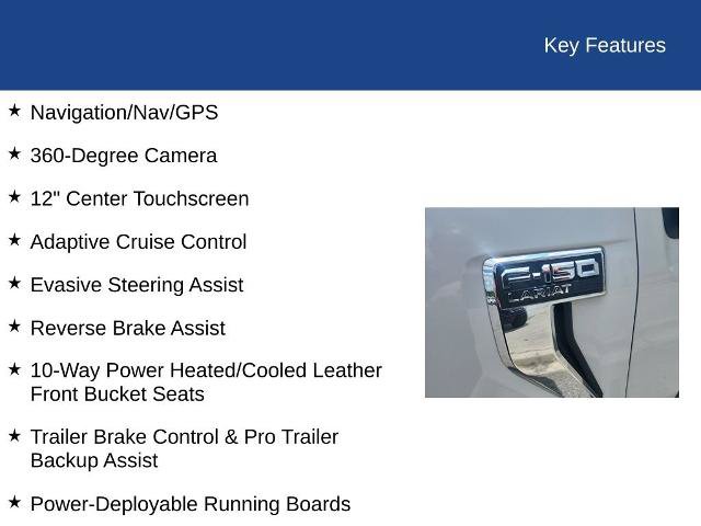 Certified 2022 Ford F150 Lariat w/ Equipment Group 502A High AWD/4WD image 6