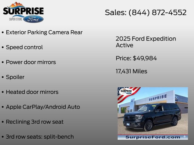 Certified 2025 Ford Expedition Active RWD image 18