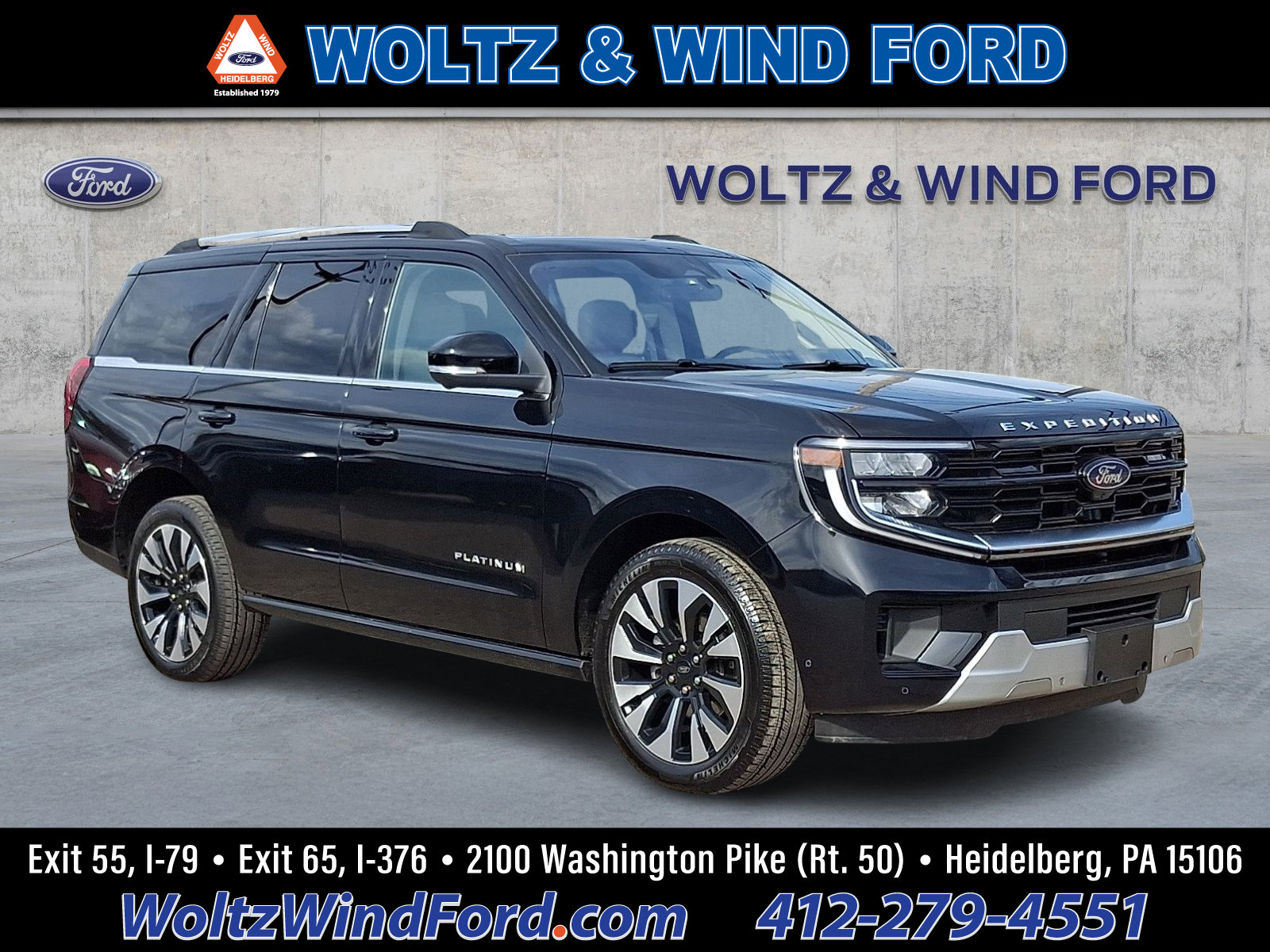 Certified 2025 Ford Expedition Platinum w/ Driver's Package