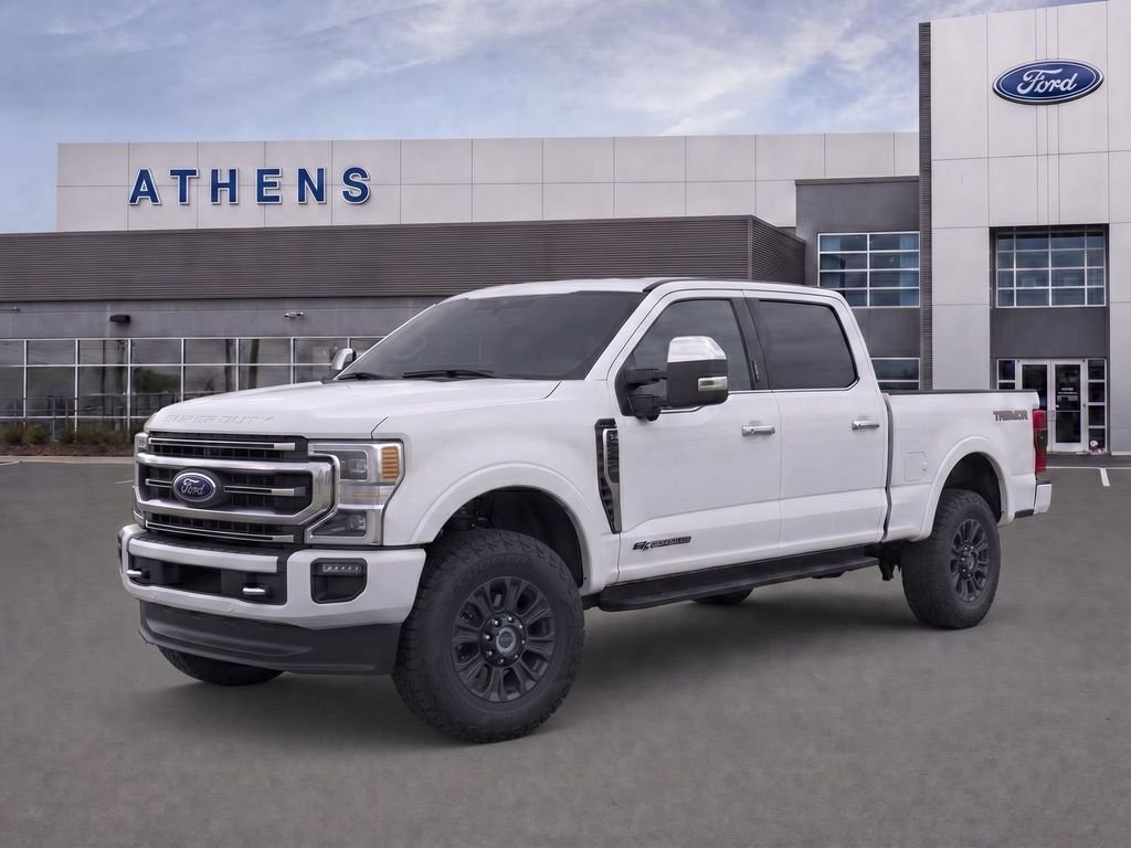 Certified 2022 Ford F350 Platinum w/ Tremor Off-Road Package AWD/4WD video 2