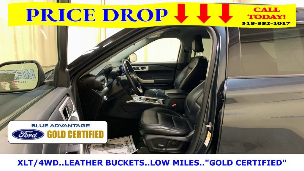 Certified 2022 Ford Explorer XLT w/ Equipment Group 202A image 34
