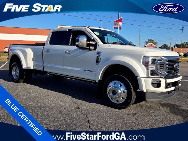 Certified 2021 Ford F450 Platinum w/ FX4 Off-Road Package AWD/4WD image 1