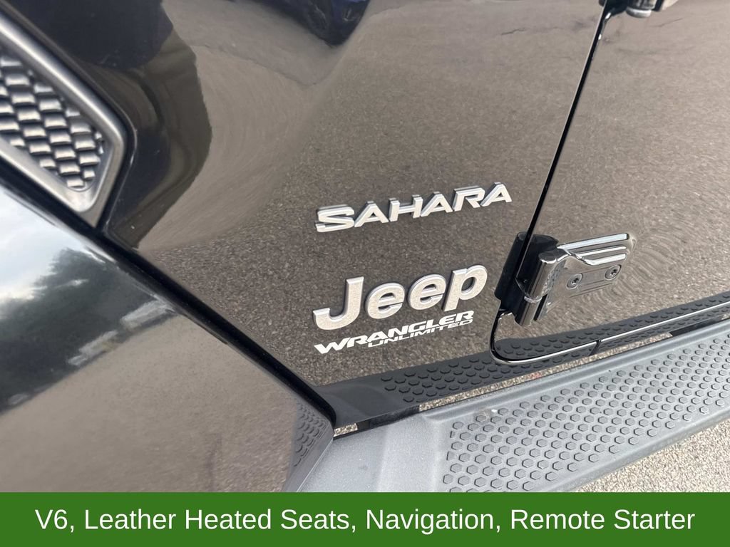 Used 2018 Jeep Wrangler Unlimited Sahara AWD/4WD image 11