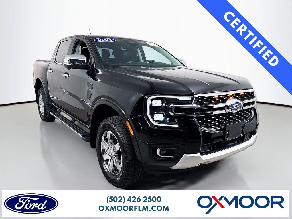 Certified 2024 Ford Ranger Lariat w/ Advanced Towing Package