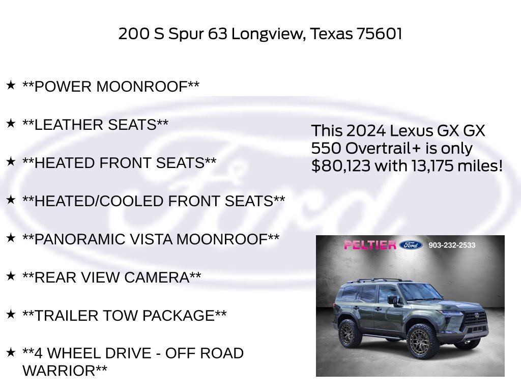 Used 2024 Lexus GX 550 AWD/4WD image 11