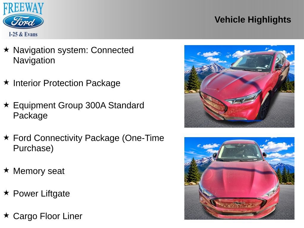 Certified 2025 Ford Mustang Mach-E Premium AWD/4WD image 4