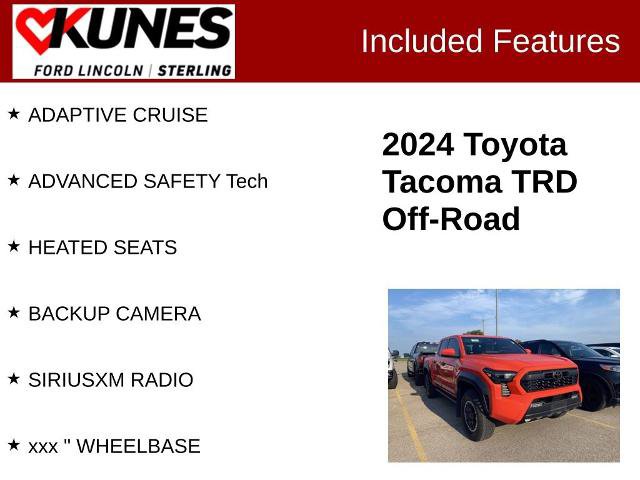 Used 2024 Toyota Tacoma TRD Off-Road AWD/4WD image 2
