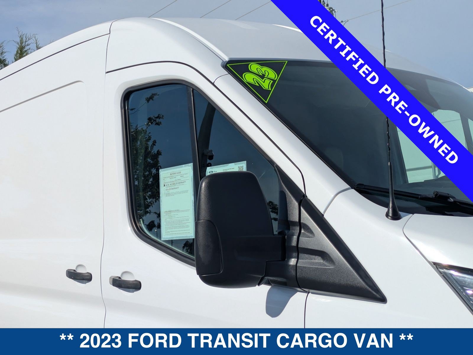 Certified 2023 Ford Transit 250 Medium Roof RWD image 10