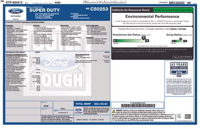 Certified 2021 Ford F350 XLT w/ XLT Value Package AWD/4WD image 3