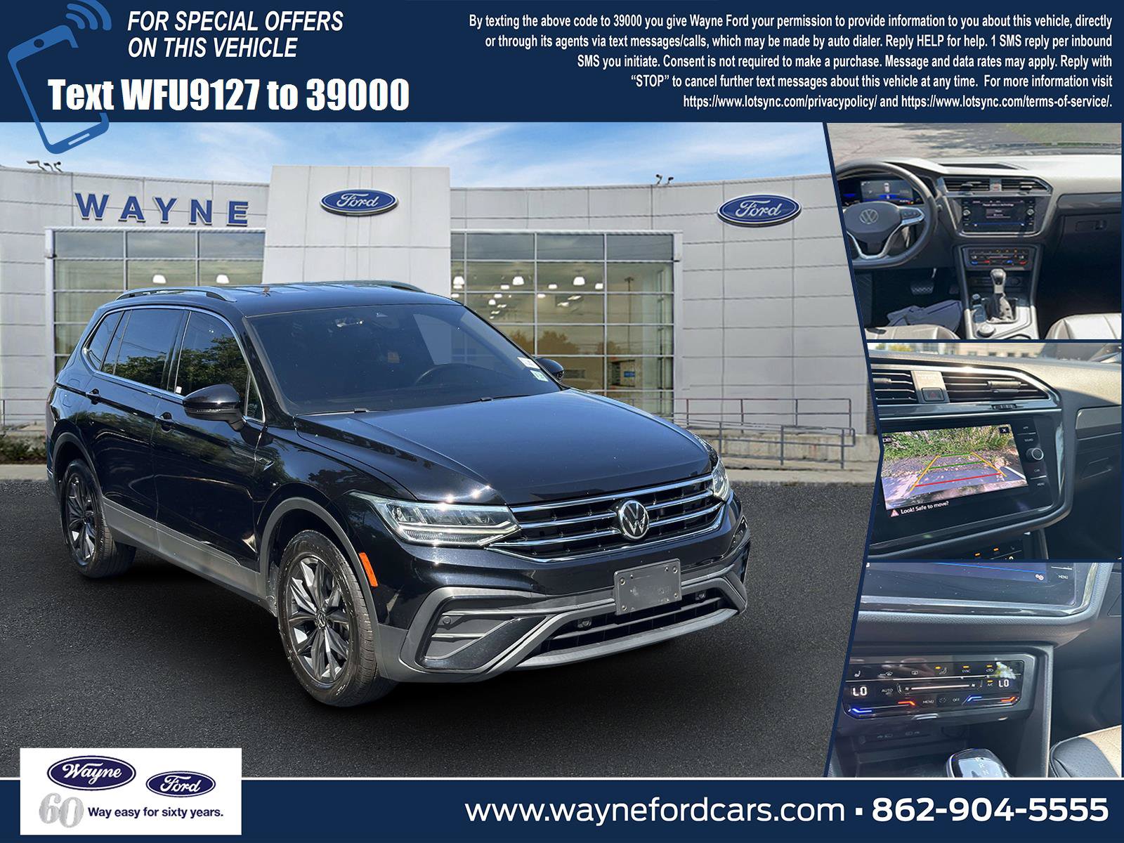 Used 2022 Volkswagen Tiguan SE AWD/4WD image 1