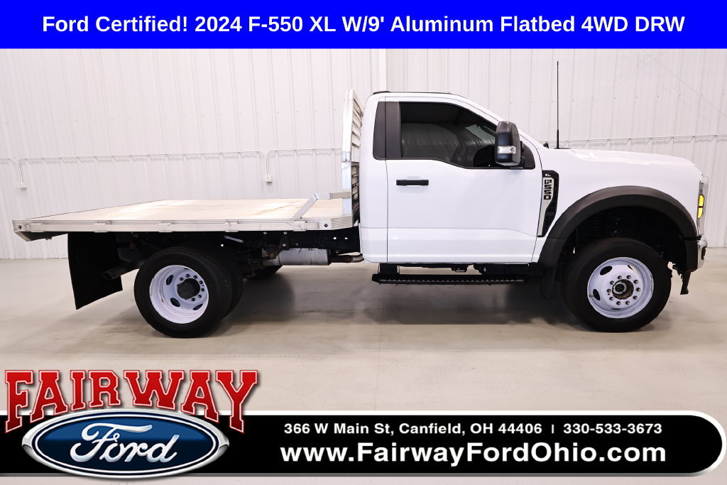 Certified 2024 Ford F550 4x4 Regular Cab Super Duty
