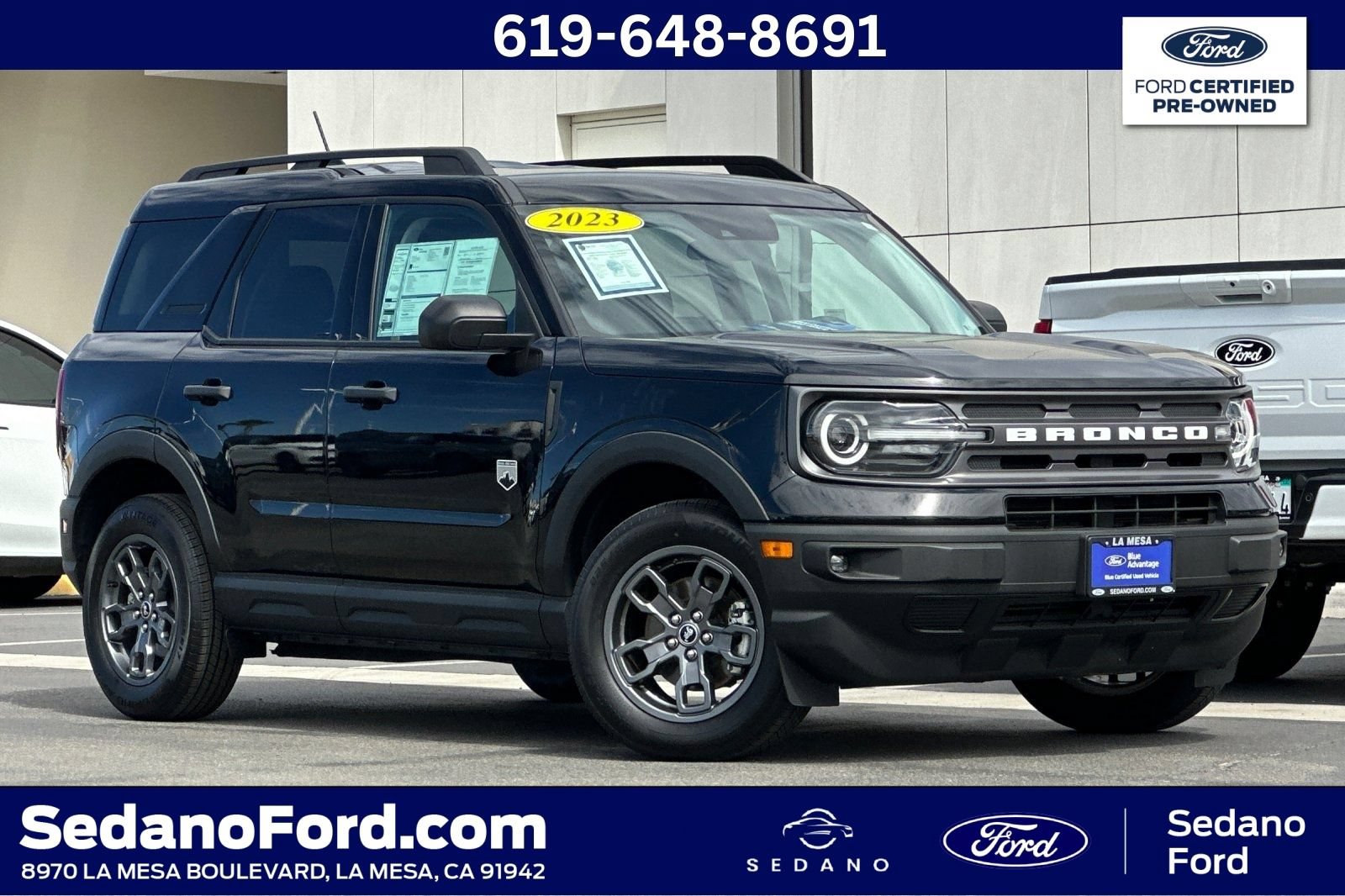 Certified 2023 Ford Bronco Sport Big Bend w/ Convenience Package