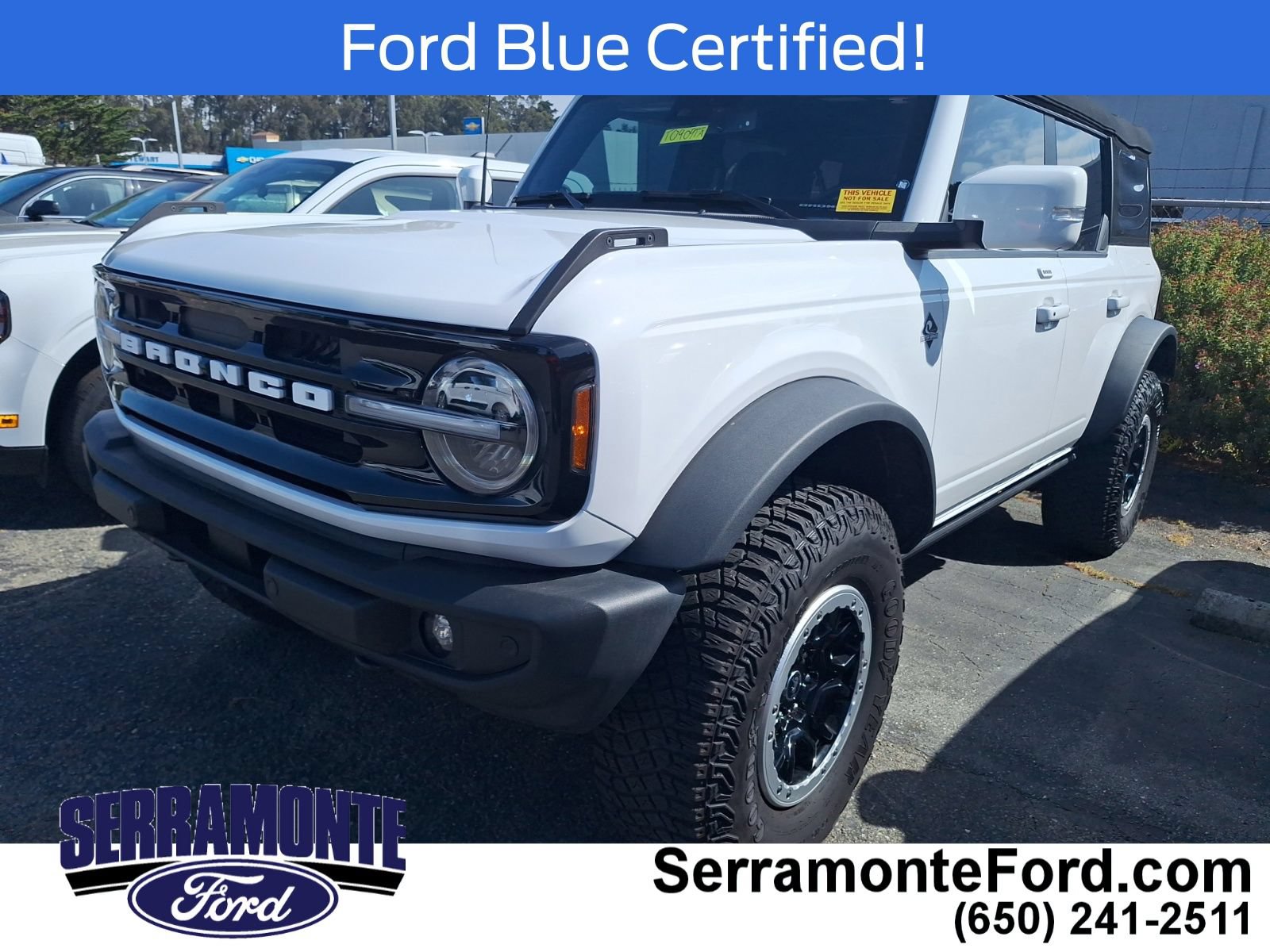 Certified 2023 Ford Bronco Outer Banks w/ Sasquatch Package AWD/4WD image 3