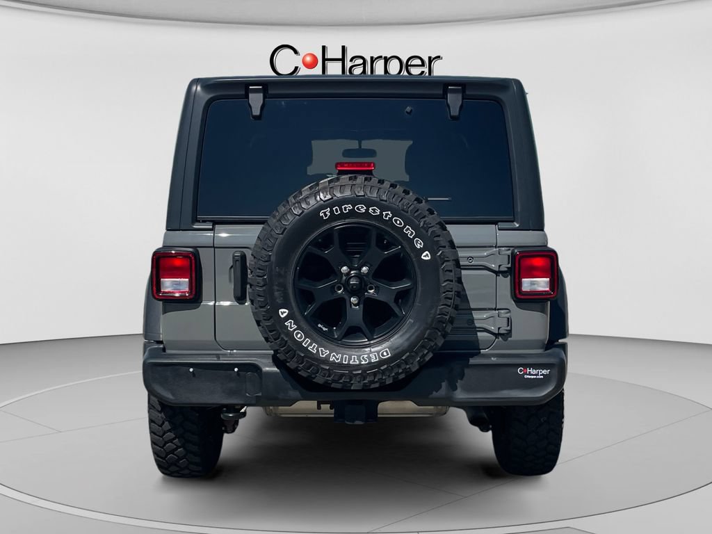 Used 2021 Jeep Wrangler Unlimited Sport AWD/4WD image 4