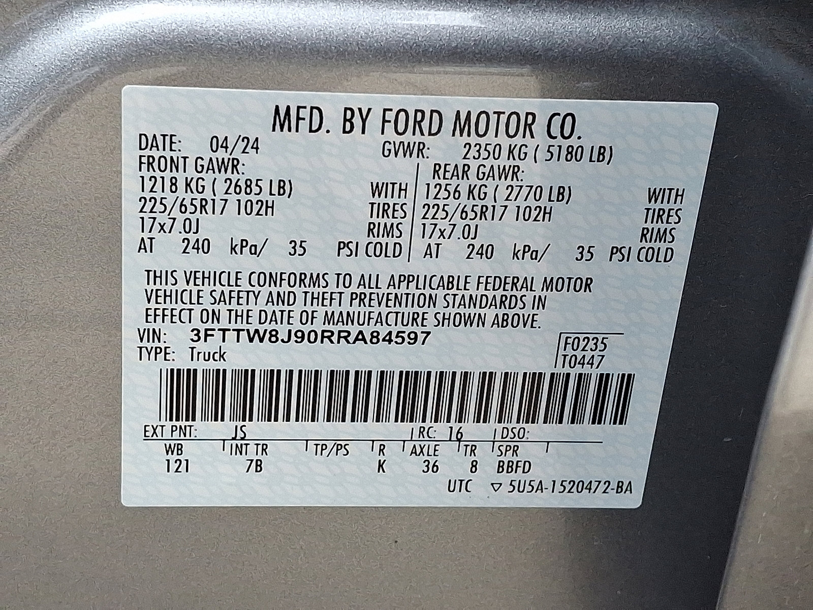 Certified 2024 Ford Maverick XLT w/ XLT Luxury Package image 27